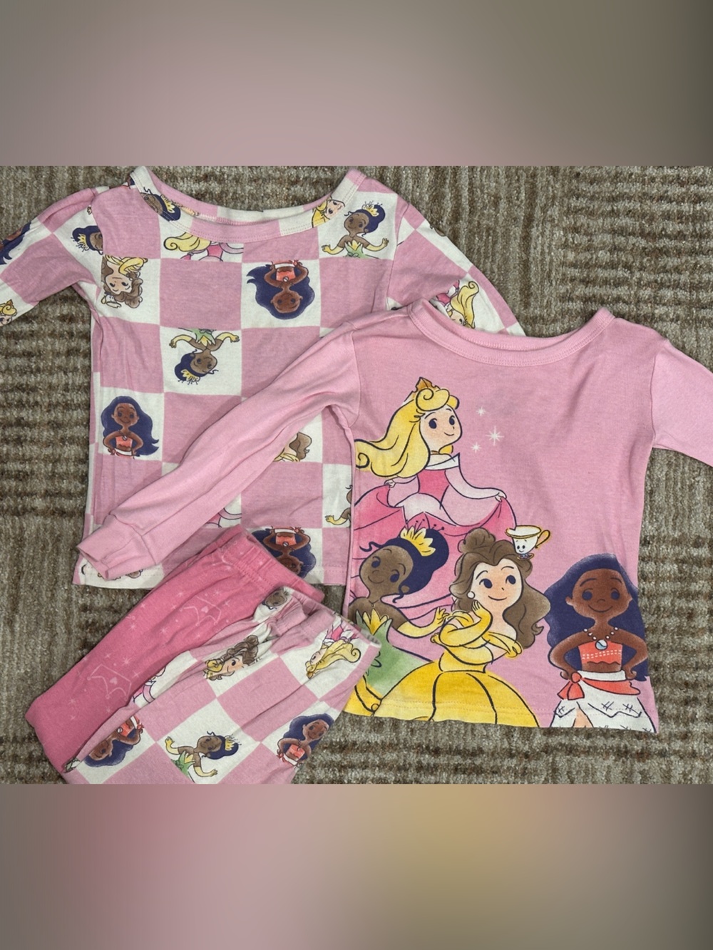 Princess Pajama Sets - 3T